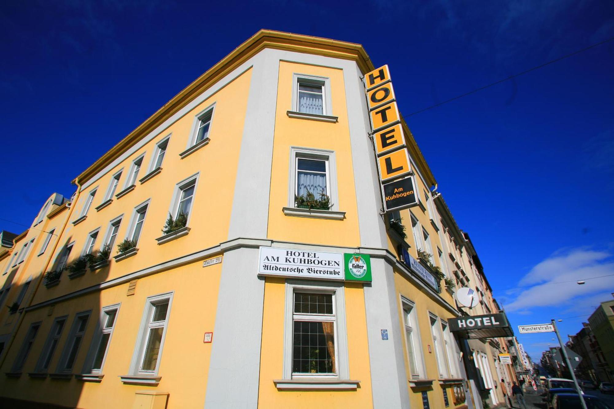 Hotel Am Kuhbogen 호프 외부 사진